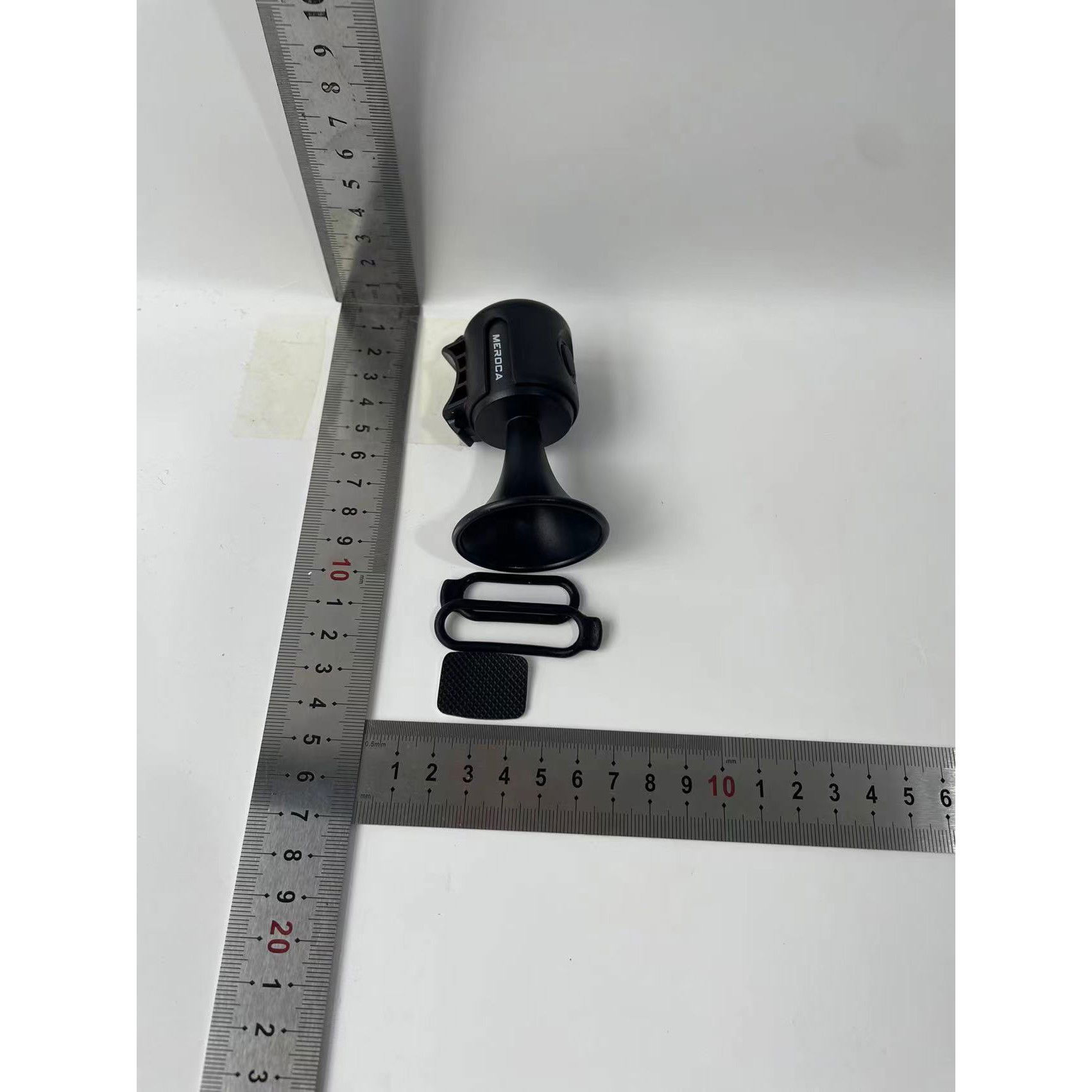 Claxon electric pentru bicicleta, Flippy, rezistent la apa, 120 dB, negru [7]