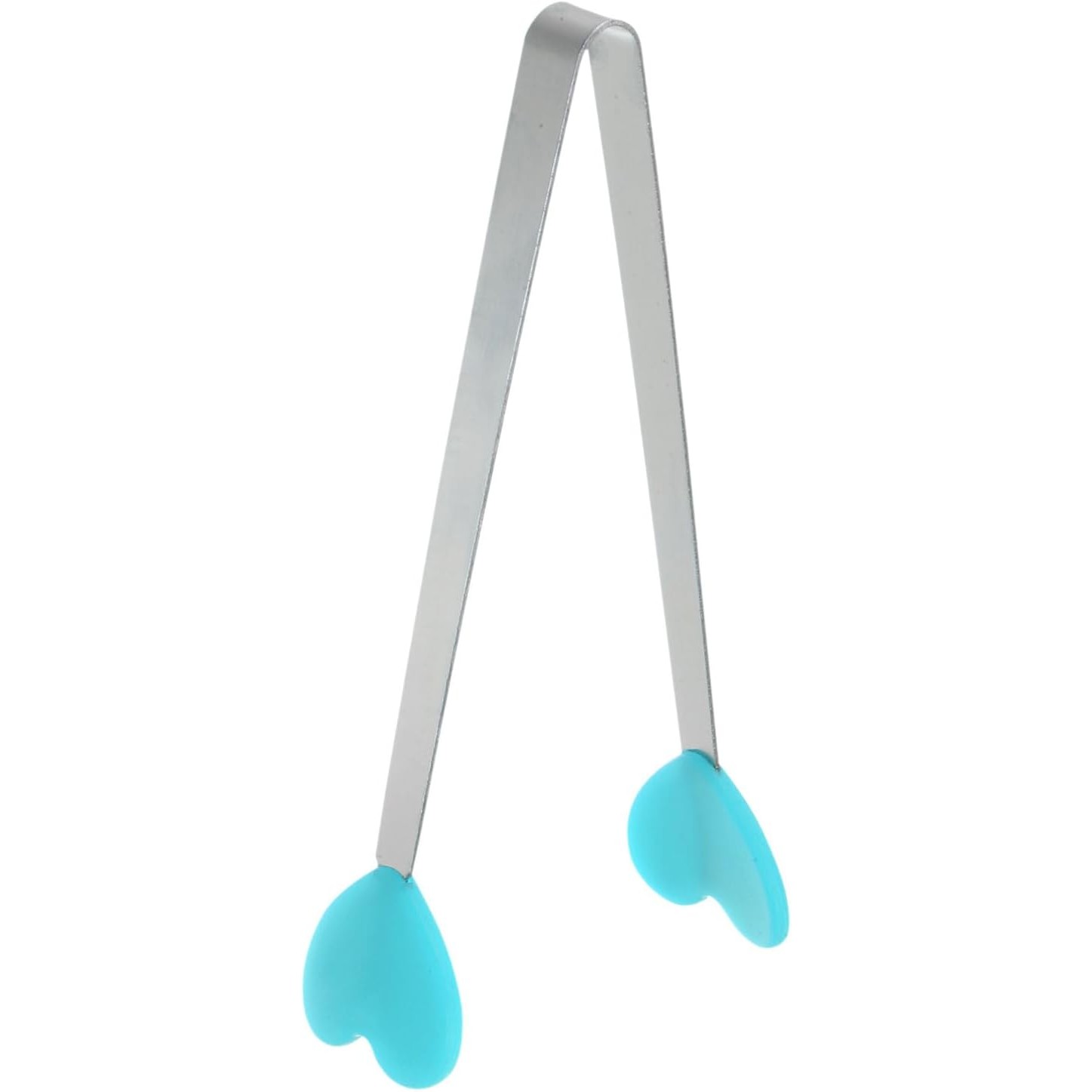 Cleste Creativ pentru Mancare, Flippy, Model Inimioare din Silicon, 14.5x3 cm, Rezistent la Temperaturi Inalte si Coroziune, Albastru [7]