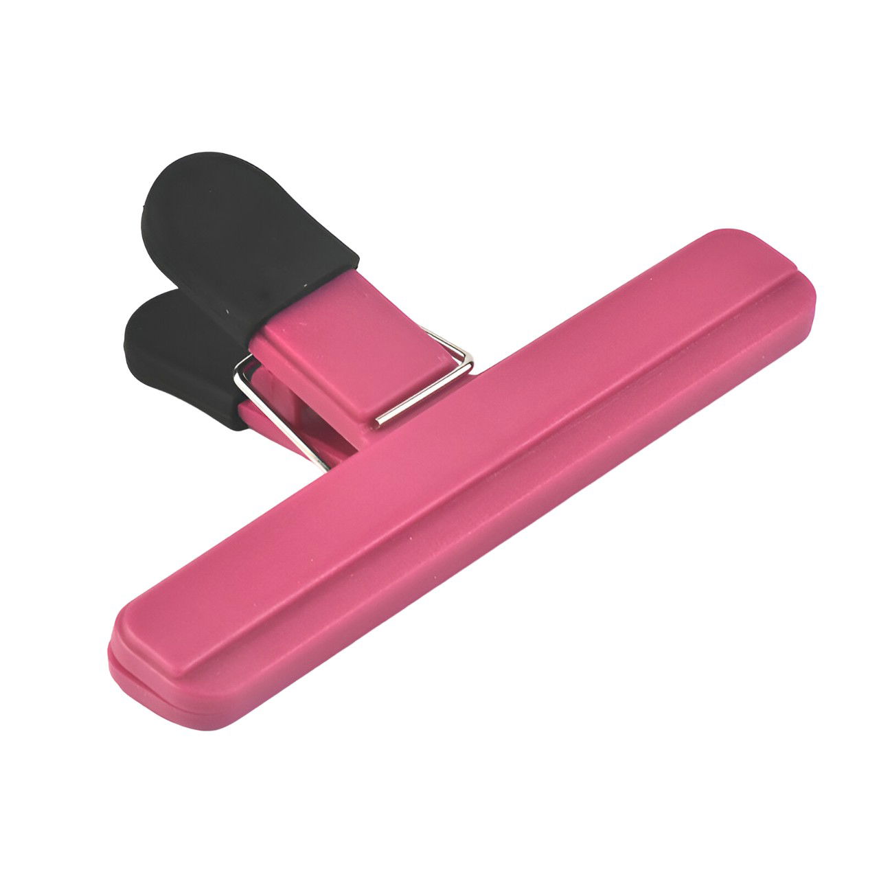 Pentru casa - Cleste Multifunctional pentru Sigilarea Pungilor, Flippy, din Plastic, Mentine Alimentele Proaspete, 15x7.5 cm, Roz