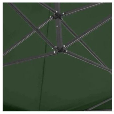 Cort pliabil pentru Evenimente, cadru metalic pentru curte si gradina, 2x2 m, Verde, Flippy [6]