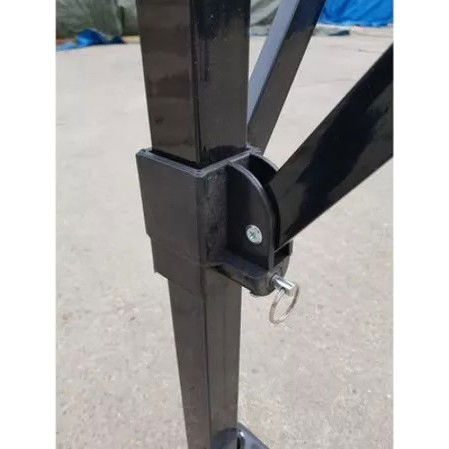 Cort pliabil pentru Evenimente, cadru metalic pentru curte si gradina, 2x2 m, Rosu, Flippy [7]