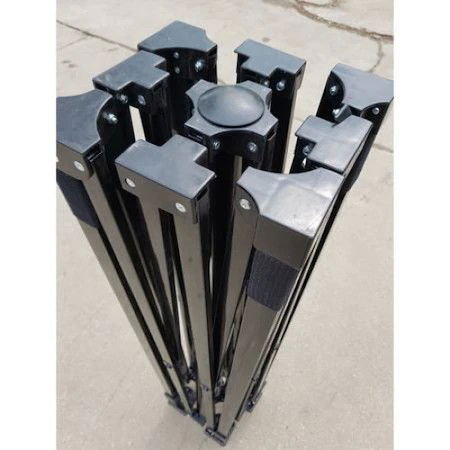 Cort pliabil pentru Evenimente, cadru metalic pentru curte si gradina, 2x2 m, Rosu, Flippy [4]