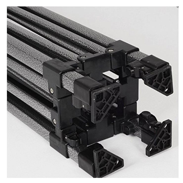 Cort pliabil pentru Evenimente Flippy, cadru metalic pentru curte si gradina, pereti laterali, 300 x 450 cm, Alb [4]