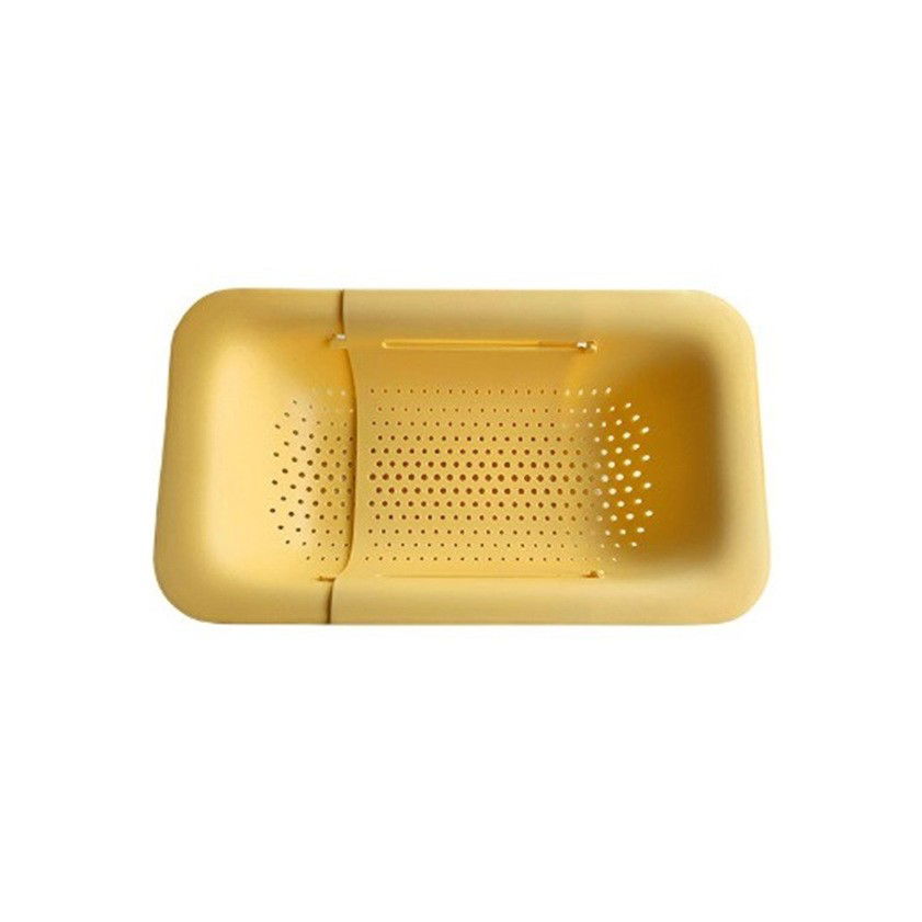 Pentru casa - Cos pentru Scurgere Chiuveta de Bucatarie, Flippy, Plastic, Telescopic, 36x20x5 cm, Galben