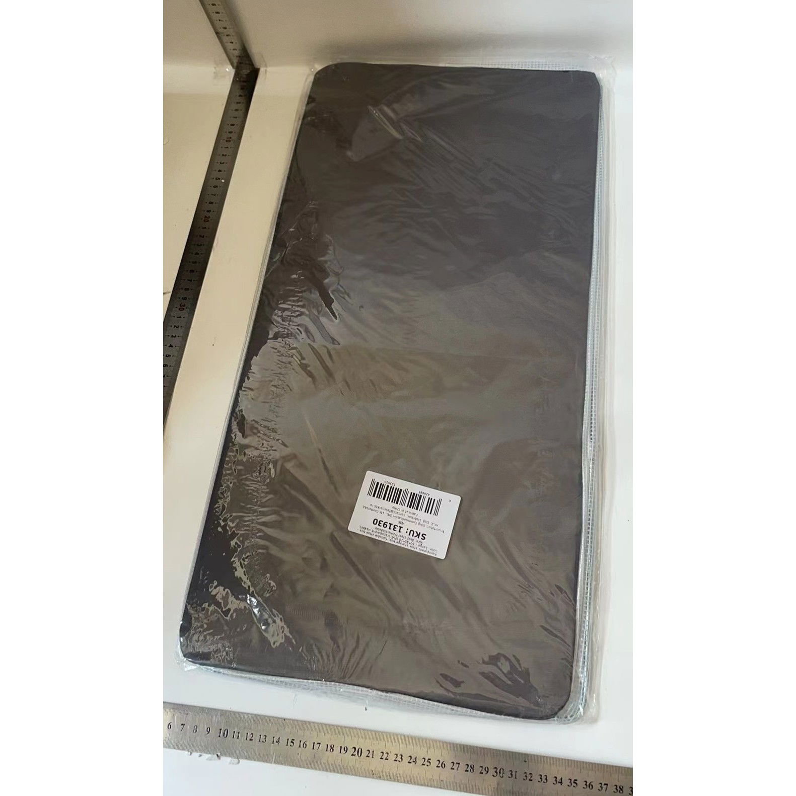 Pentru casa - Cutie de Depozitare pentru Pantofi, Flippy, 60*30*21CM , din Plasa PVC Impermeabila si Cadru de Otel, Pliabila, Fermoar Bidirectional, Transparenta