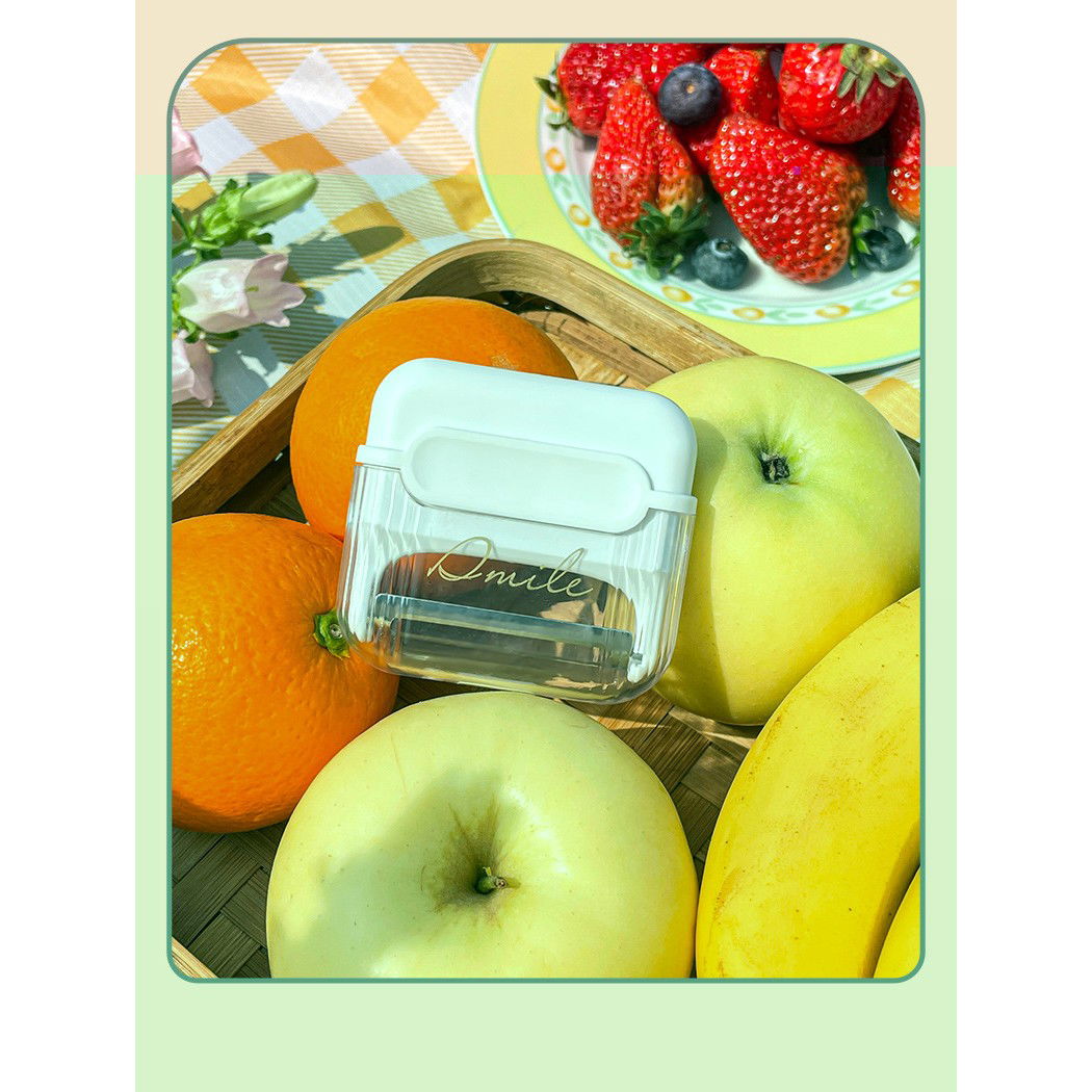 Decojitor/Curatator manual de legume si fructe, Flippy, portabil, cu magnet, doua lame, Inox, Alb, 6.7x6x1.6 cm [2]