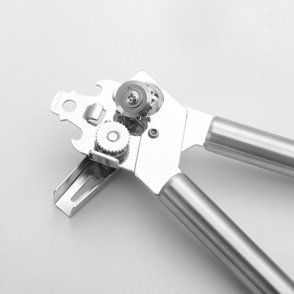 Deschizator conserve Flippy, material inox, ergonomic, gri [4]