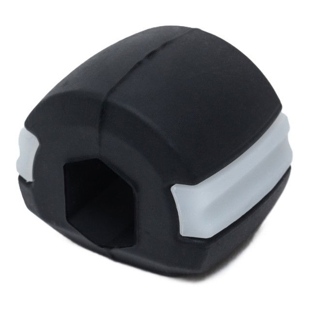 Dispozitiv de Tonifiere Faciala, Flippy, din Silicon, Corectare Mandibula/Maxilar, Negru [1]