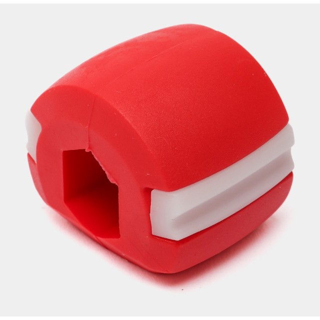 Dispozitiv de Tonifiere Faciala, Flippy, din Silicon, Corectare Mandibula/Maxilar, Rosu [3]