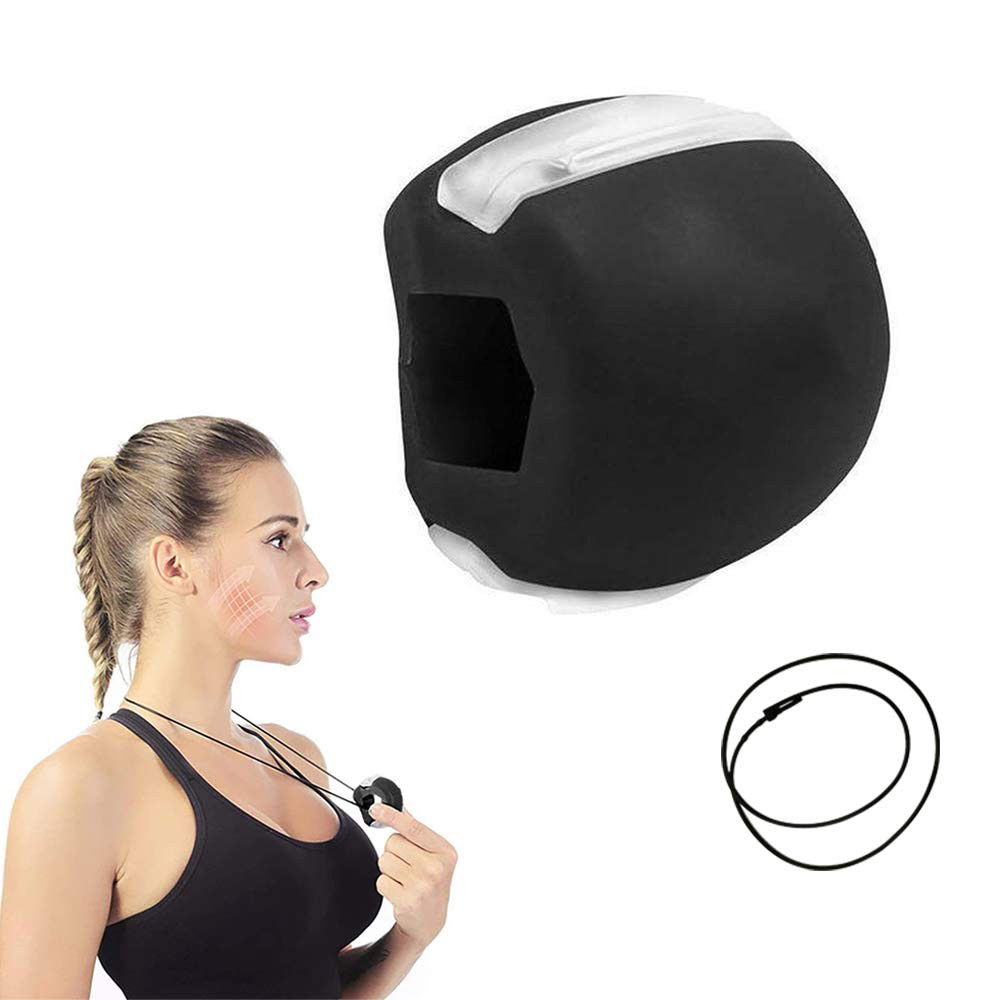 Dispozitiv de Tonifiere Faciala, Flippy, din Silicon, Corectare Mandibula/Maxilar, Negru [7]