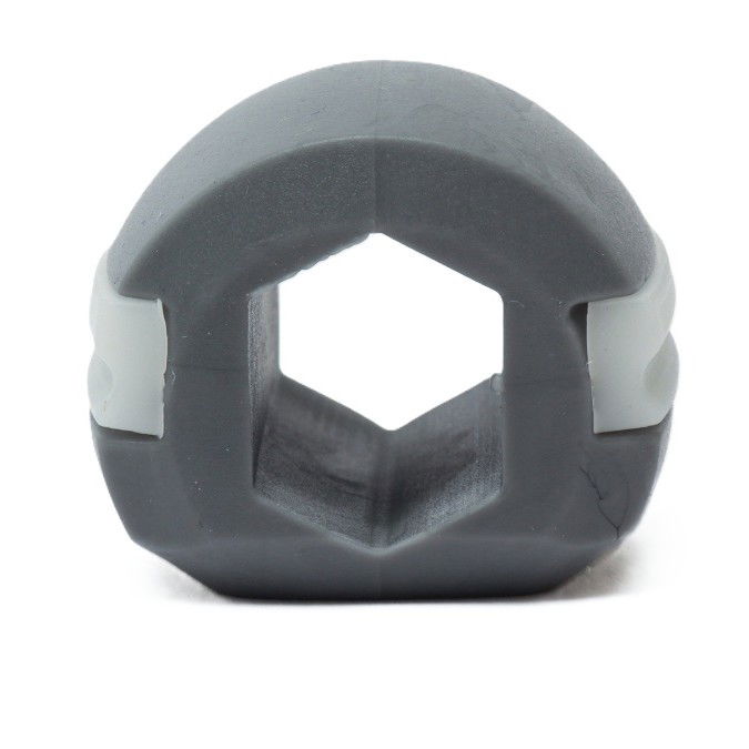 Dispozitiv de Tonifiere Faciala, Flippy, din Silicon, Corectare Mandibula/Maxilar, Gri [1]