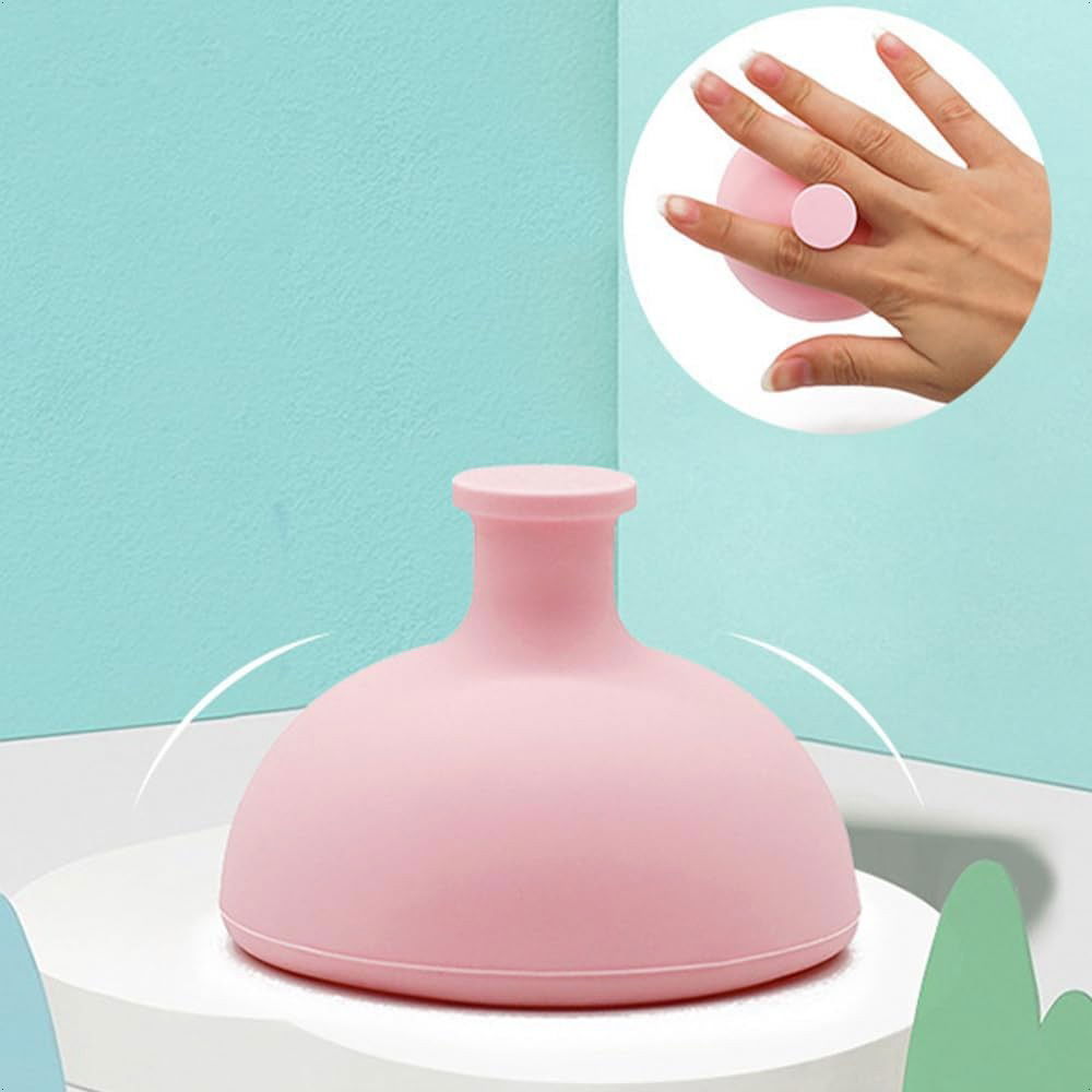 Dispozitiv Terapeutic Sputa, Flippy, Cupa pentru Terapie Toracica, Dispozitiv de Eructare, pentru Sugari si Copii, 7.5 x 6 cm, din Silicon, Roz [3]