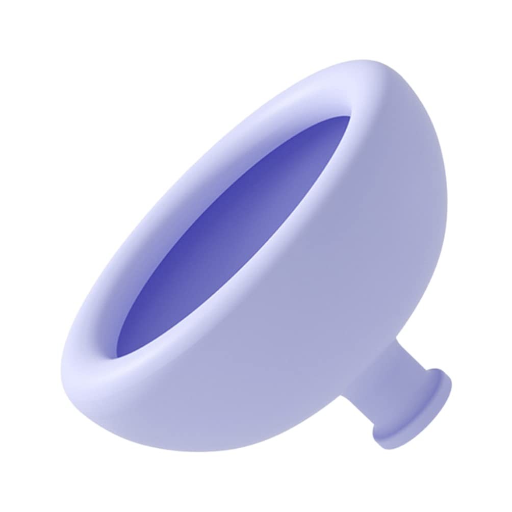 Dispozitiv Terapeutic Sputa, Flippy, Cupa pentru Terapie Toracica, Dispozitiv de Eructare, pentru Adulti si Copii, 10 x 6.5 cm, din Silicon, Mov [4]