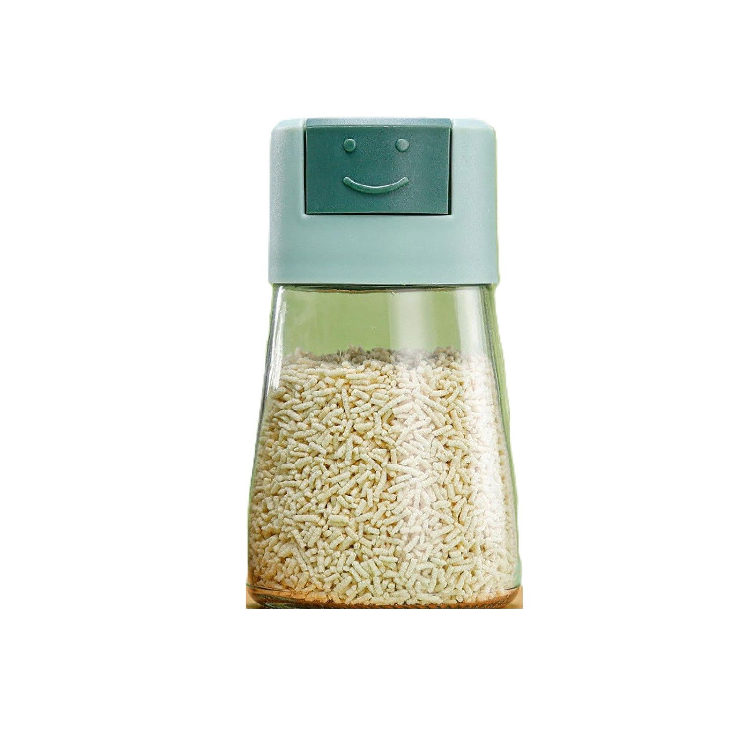 Dozatoare Condimente - Dozator Condimente, Flippy, din Stilca, 180 ml, Rezistenta la Umidiate, 11.3 x 6.4 cm, Masura 5g, Verde