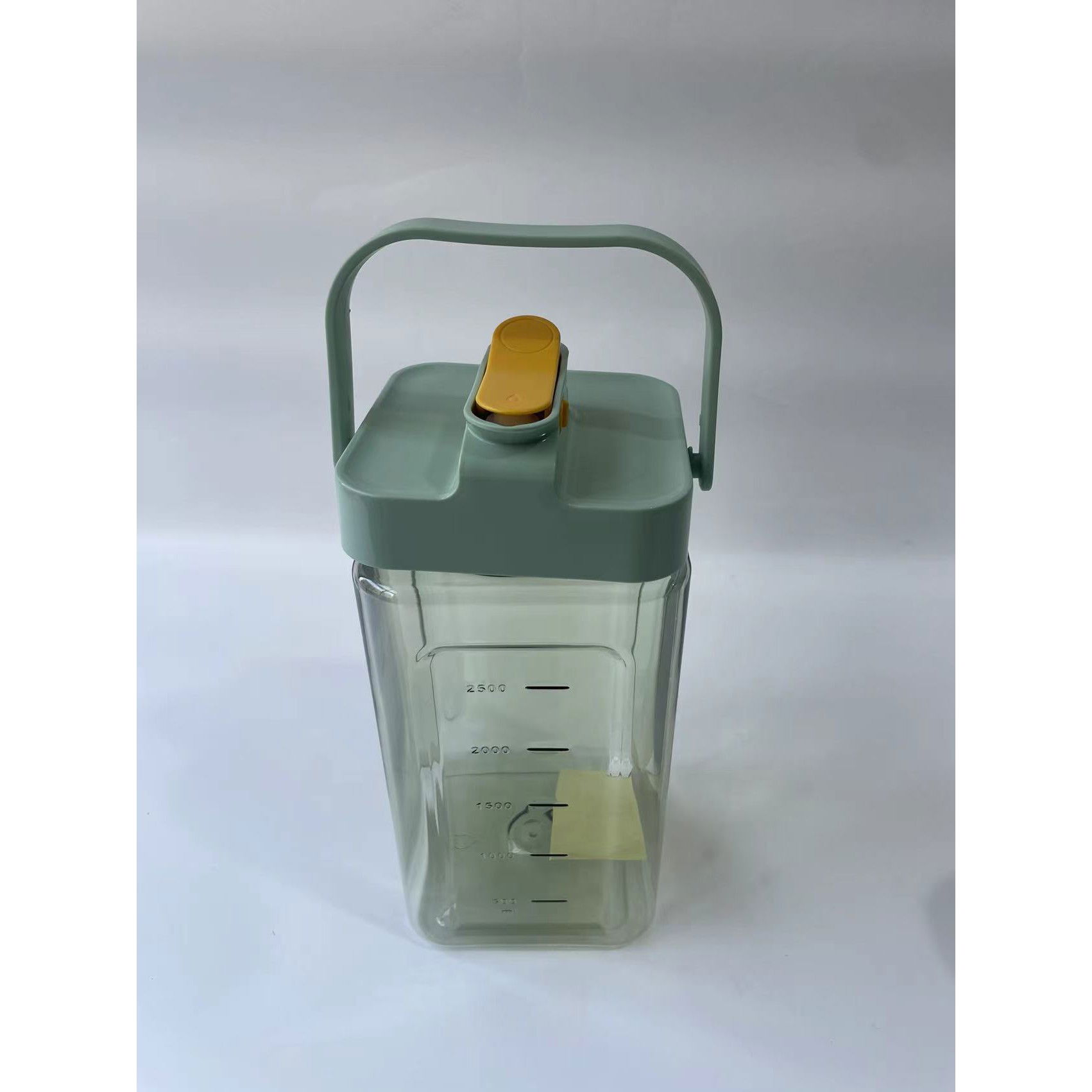 Dozator portabil pentru bauturi Flippy, 3.5 litri, capac etans, duza deschidere/inchidere, recipent din plastic, gradat, filtru, maner, pentru diverse bauturi, 29.7 x 14.1 x 14.4 cm, verde [10]
