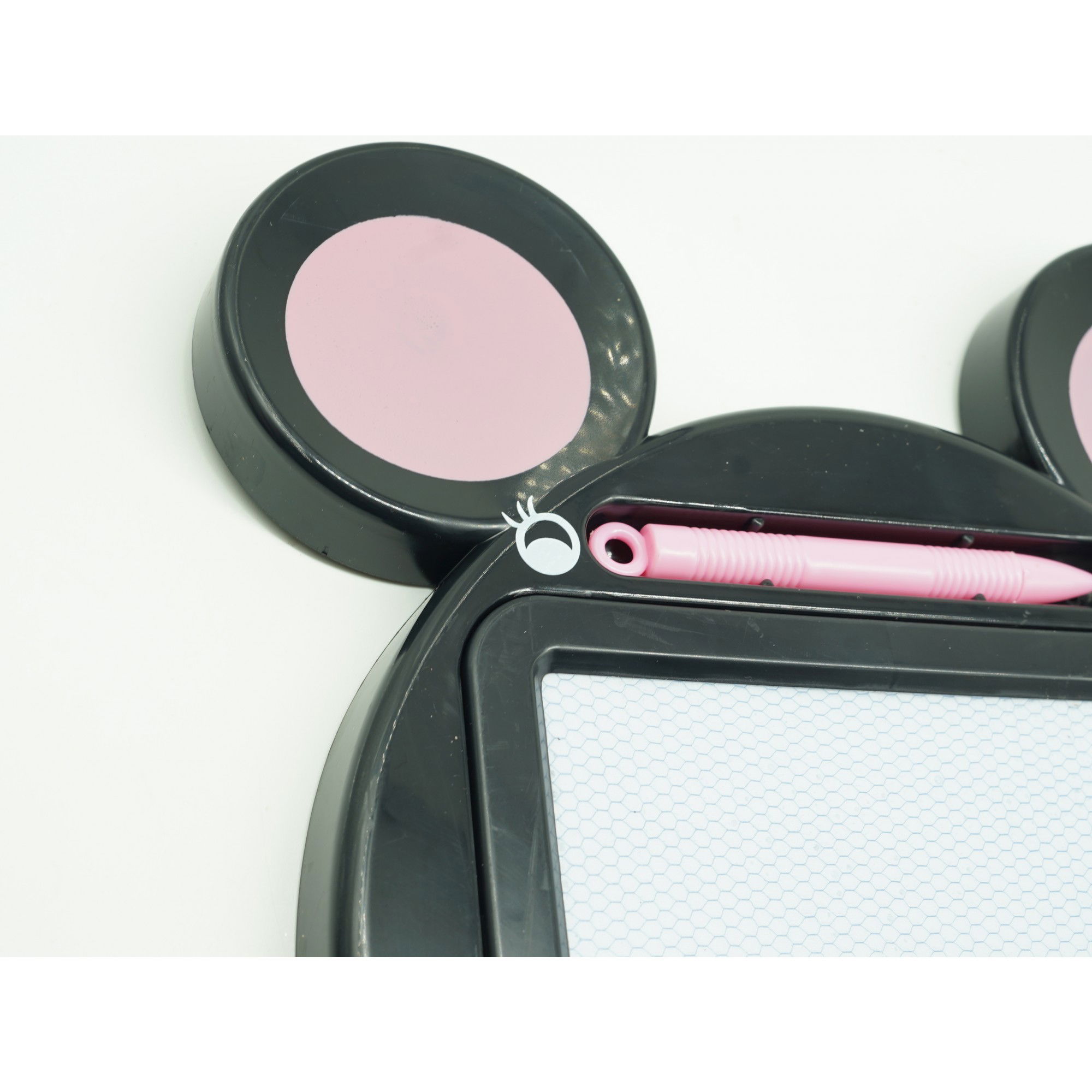 Tabla Magnetica pentru desen Flippy, Pix, forma Soricel, dimensiuni 23x26.5 cm, Dezvolta Creativitatea, Negru [4]