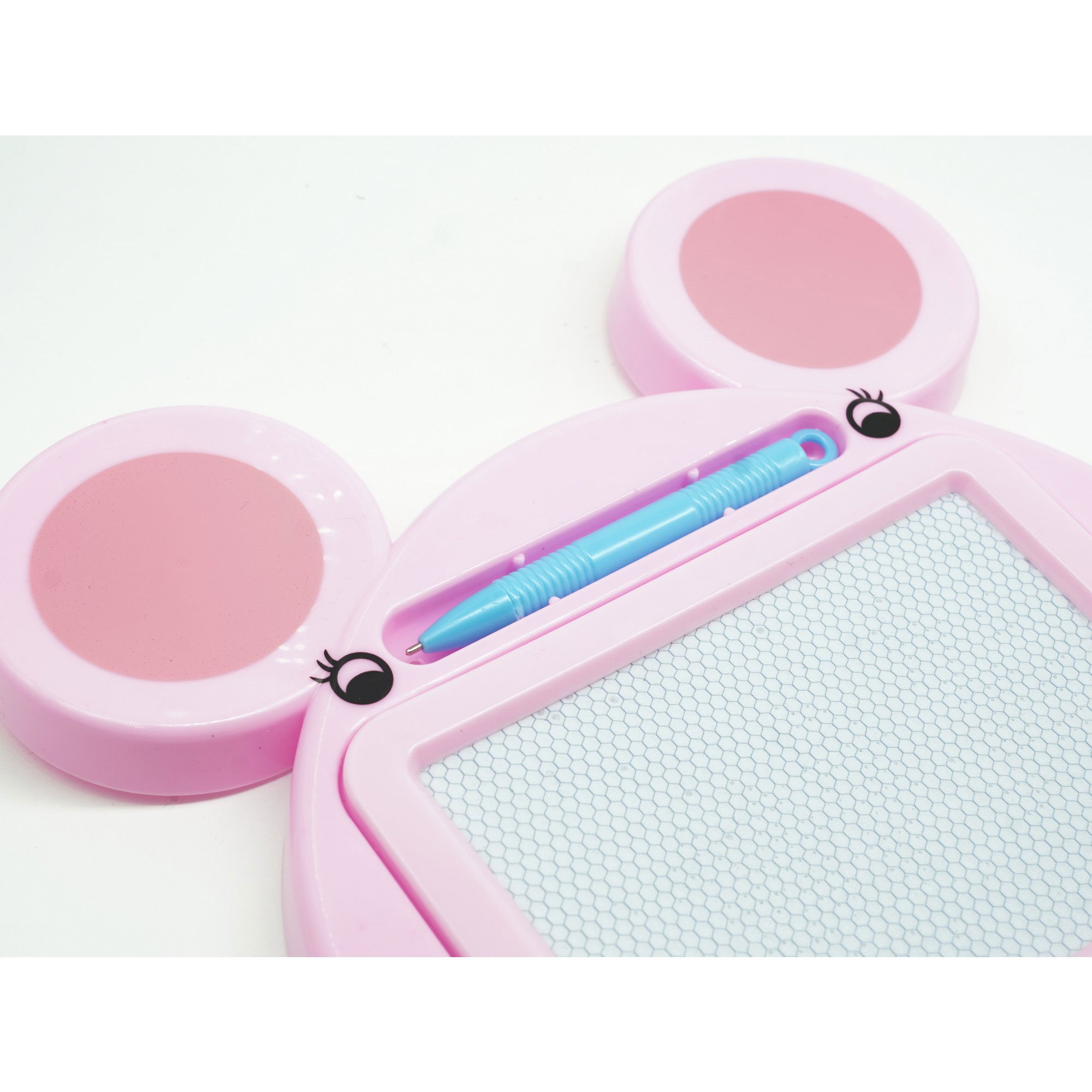 Tabla Magnetica pentru desen Flippy, Pix, forma Soricel, dimensiuni 23x26.5 cm, Dezvolta Creativitatea, Roz [3]