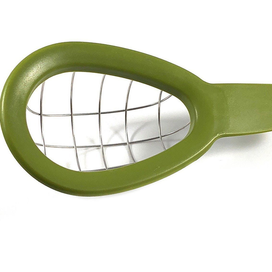 Pentru casa - Feliator de Avocado, Flippy, pentru Taierea in Cubulete, Multifunctional, pentru Bucatarie, Otel Inoxidabil, ABS, 16x8x5 cm, Verde