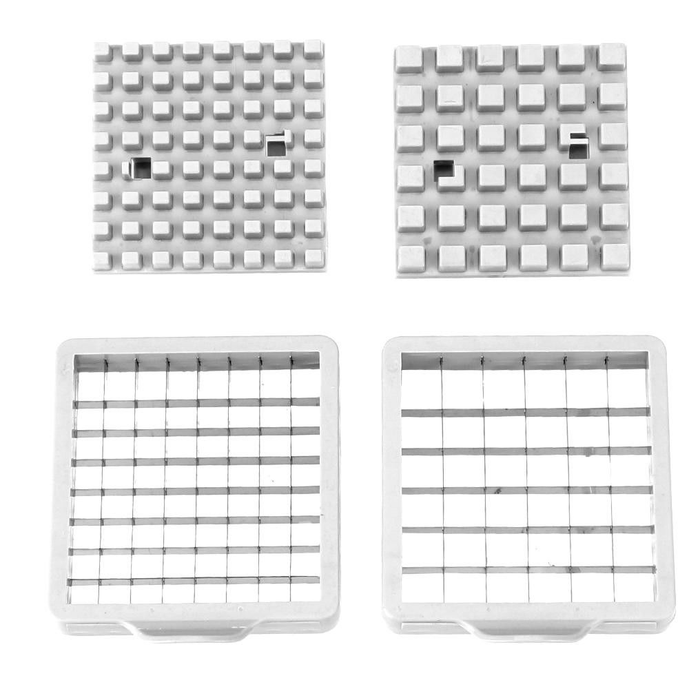 Pentru casa - Feliator manual Flippy, pentru cartofi pai si legume, din inox, cu 2 dimensiuni de feliere, 25.5 x 11.7 cm, argintiu