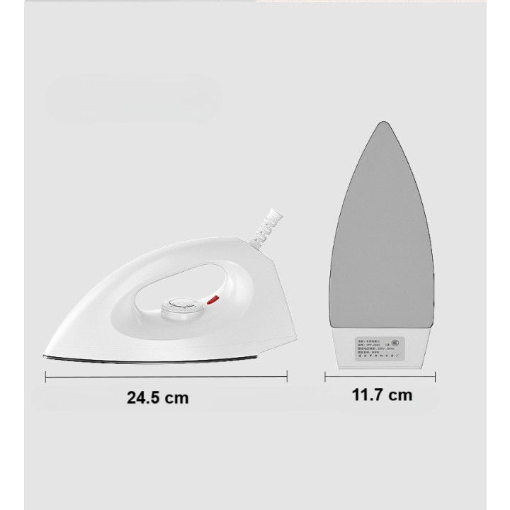 Fier de Calcat Royal, Flippy, 1000W, Fier de Calcat pentru Calatorii, Talpa Ceramica, 24.5x10.5x11.7 cm, Alb [6]