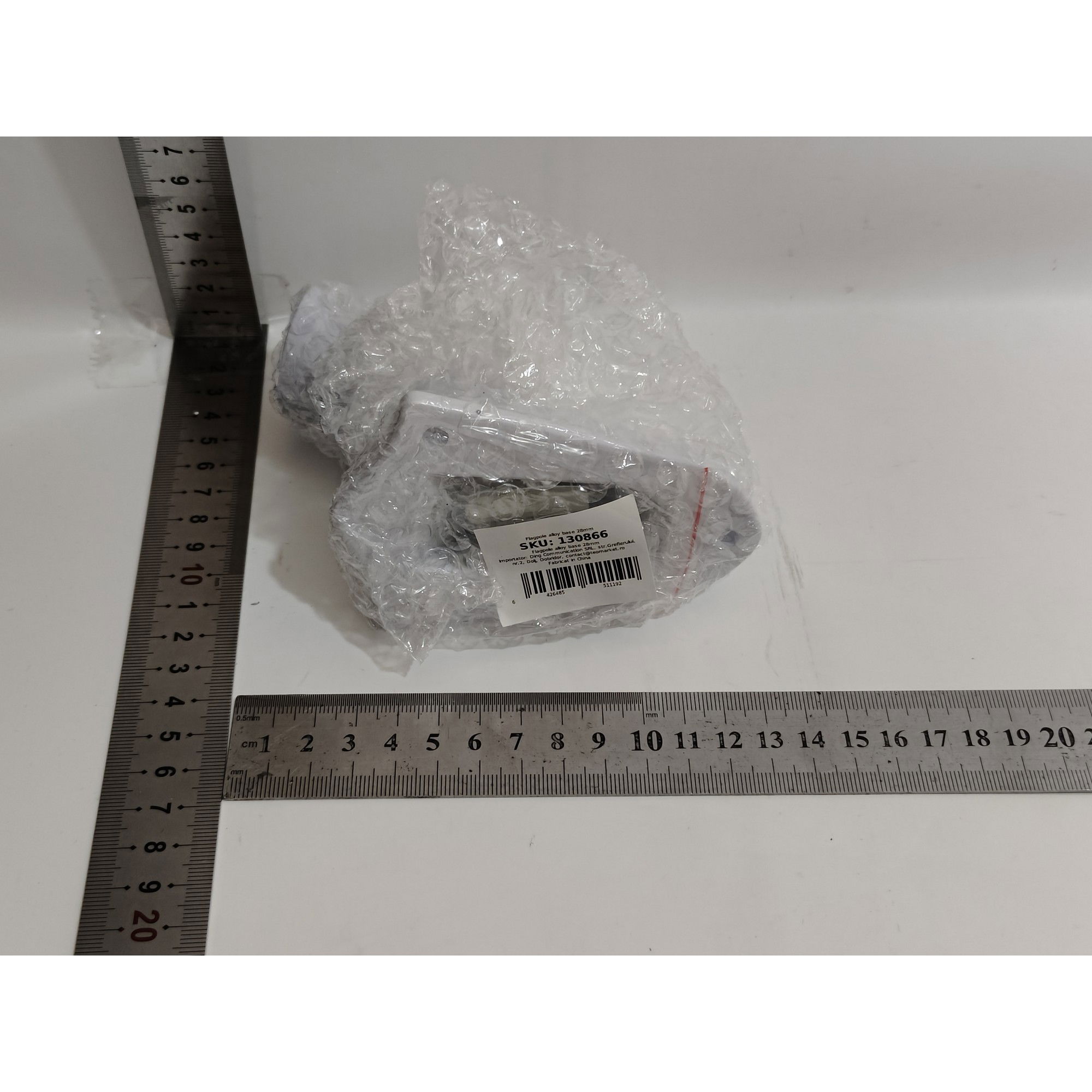 Steaguri - Baza pentru Suport de Steag, Flippy, 2.8 cm, Alba