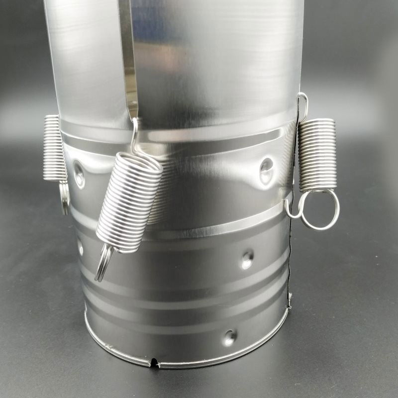 Presa din inox Flippy, pentru preparat sunca presata, cu capac, dimensiune reglabila in 3 trepte, 15 x 15 x 18 cm, argintiu [3]