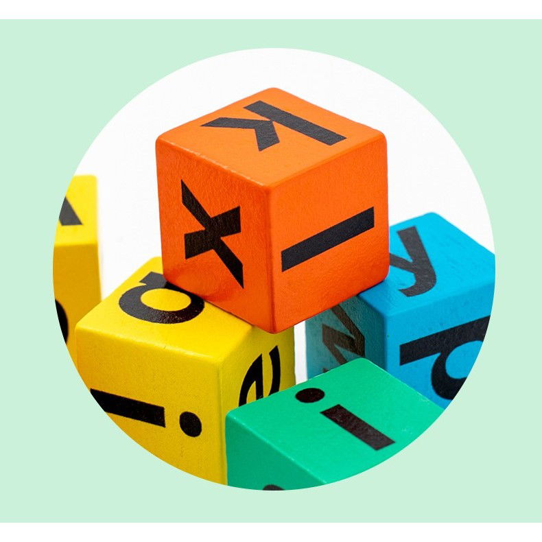 Joc cu Blocuri din Lemn, Flippy, Formare Cuvinte, Cartonase cu Obiecte si Animale, Clopotel, Joc pentru 4 Persoane, 3 Ani+, 28x15.5x5 cm, Multicolor [8]