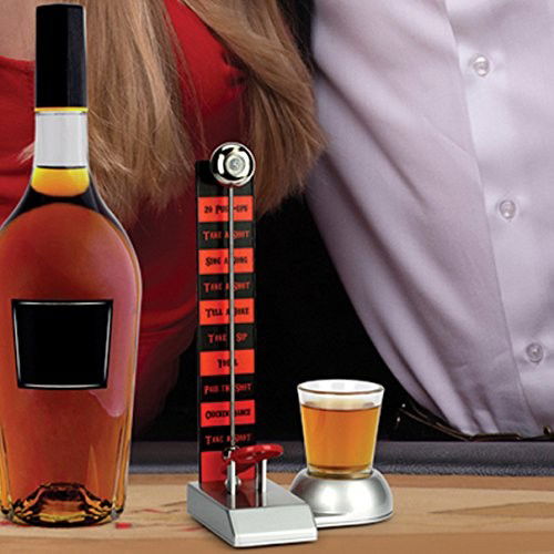 Joc de baut Hammershot cu Pahar Shot Flippy, 22 cm, Material Sticla, Plastic, Fier, Multicolor [5]