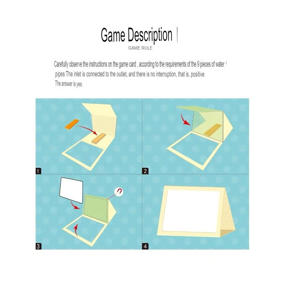 Joc educativ magnetic de interconectare, micul pompier, 15 nivele, 9 carti, pentru copii, +3 ani, multicolor [17]