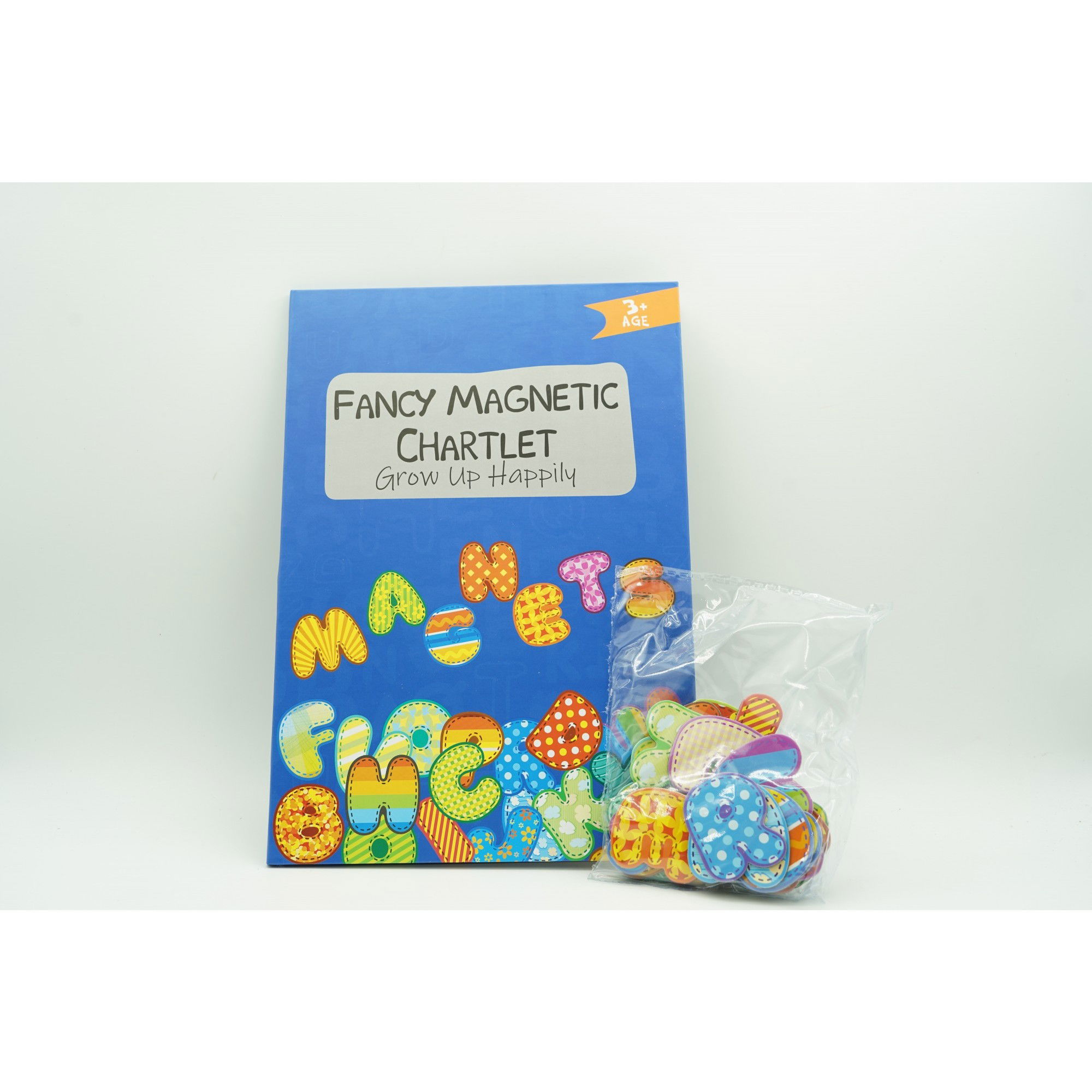 Joc educativ magnetic tip carte, Fancy Magnetic Chartlet, 26 de piese, +3 ani, multicolor [8]