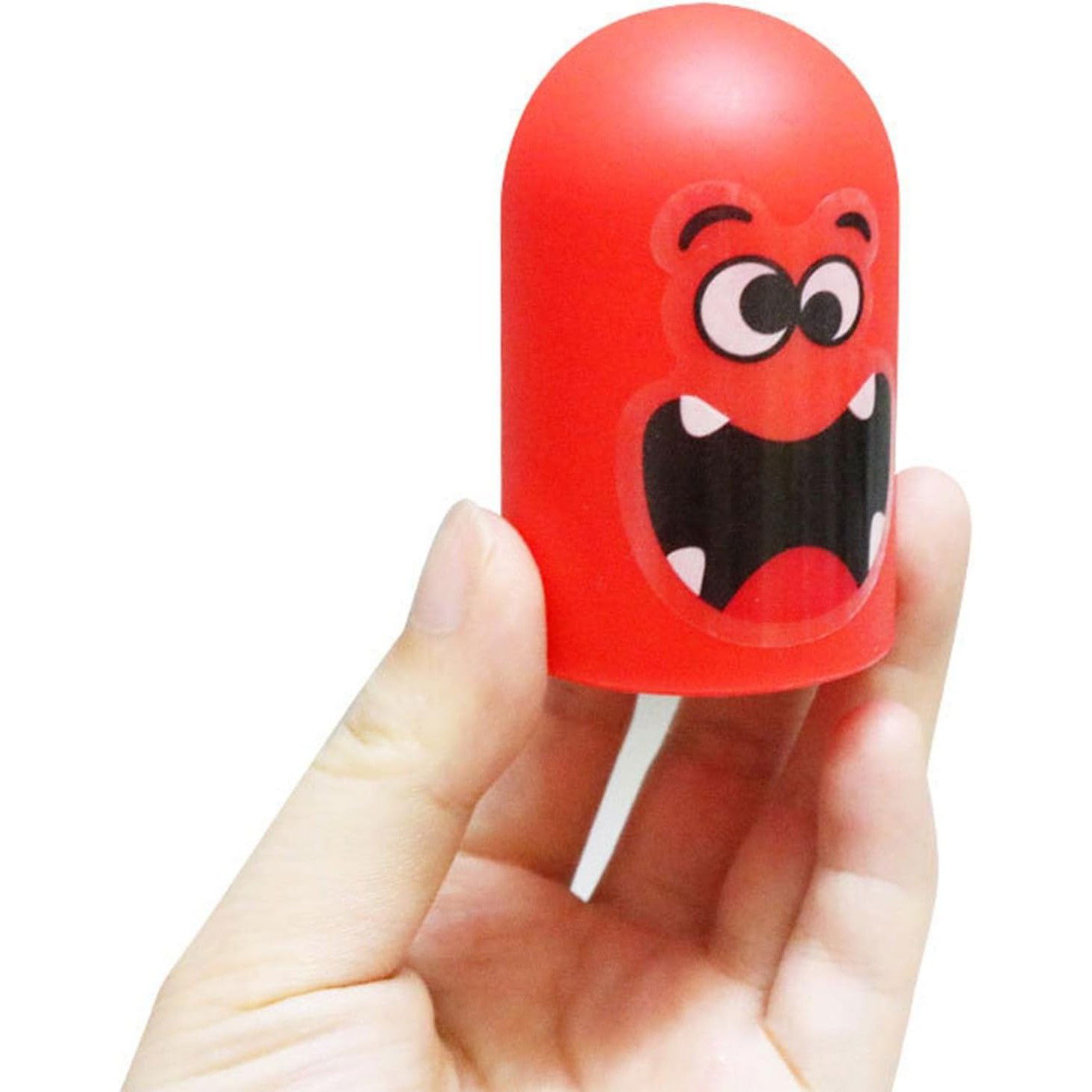 Joc Interactiv, Flippy, Tic Tac Toe Gobble, din Plastic, +3 Ani, 18 Piese, 21.5 x 4 x 10 cm, Albastru/Rosu [3]