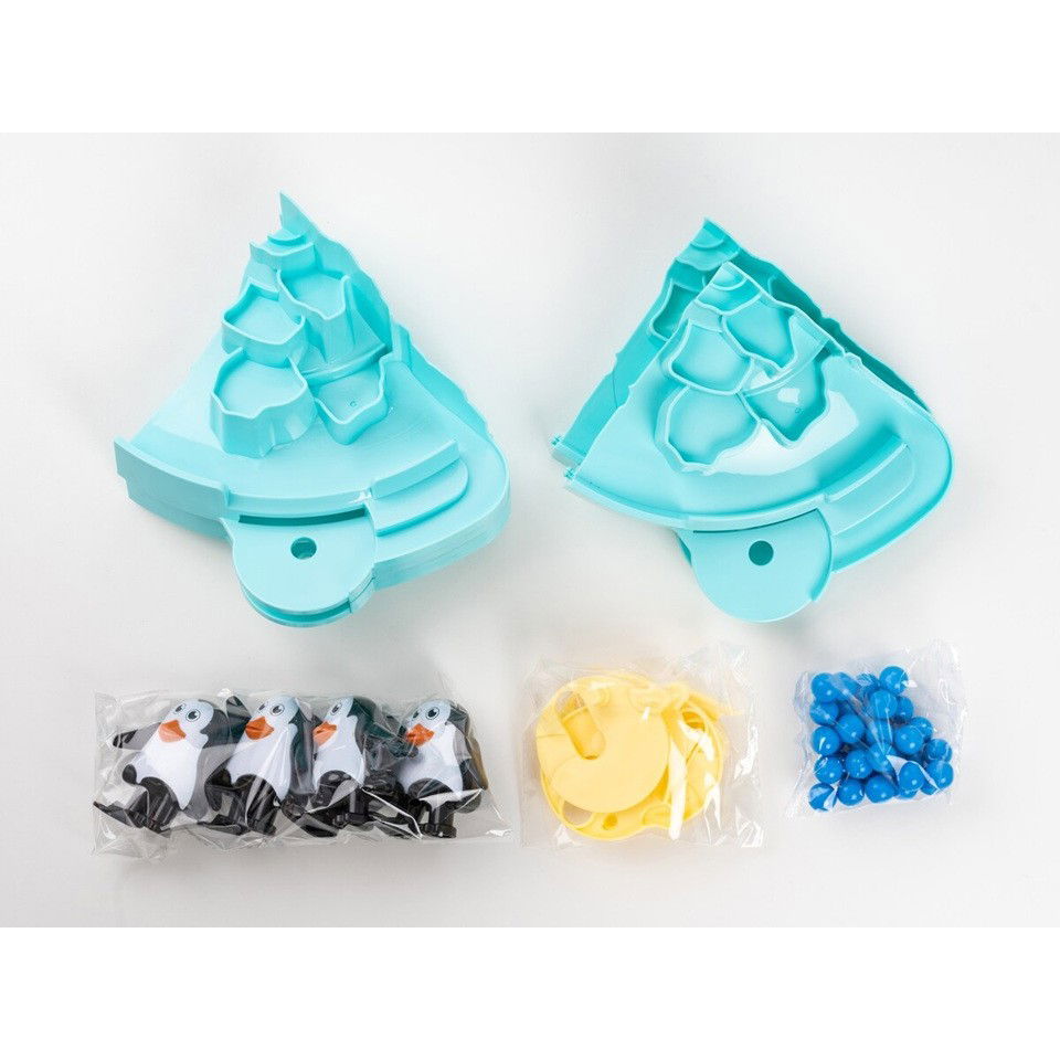 Joc Interactiv pentru Copii, Flippy, Batalia Pinguinilor, 3 ani+, Tabla de Joc, Figurine Pinguini, Mingi, Multicolor [3]