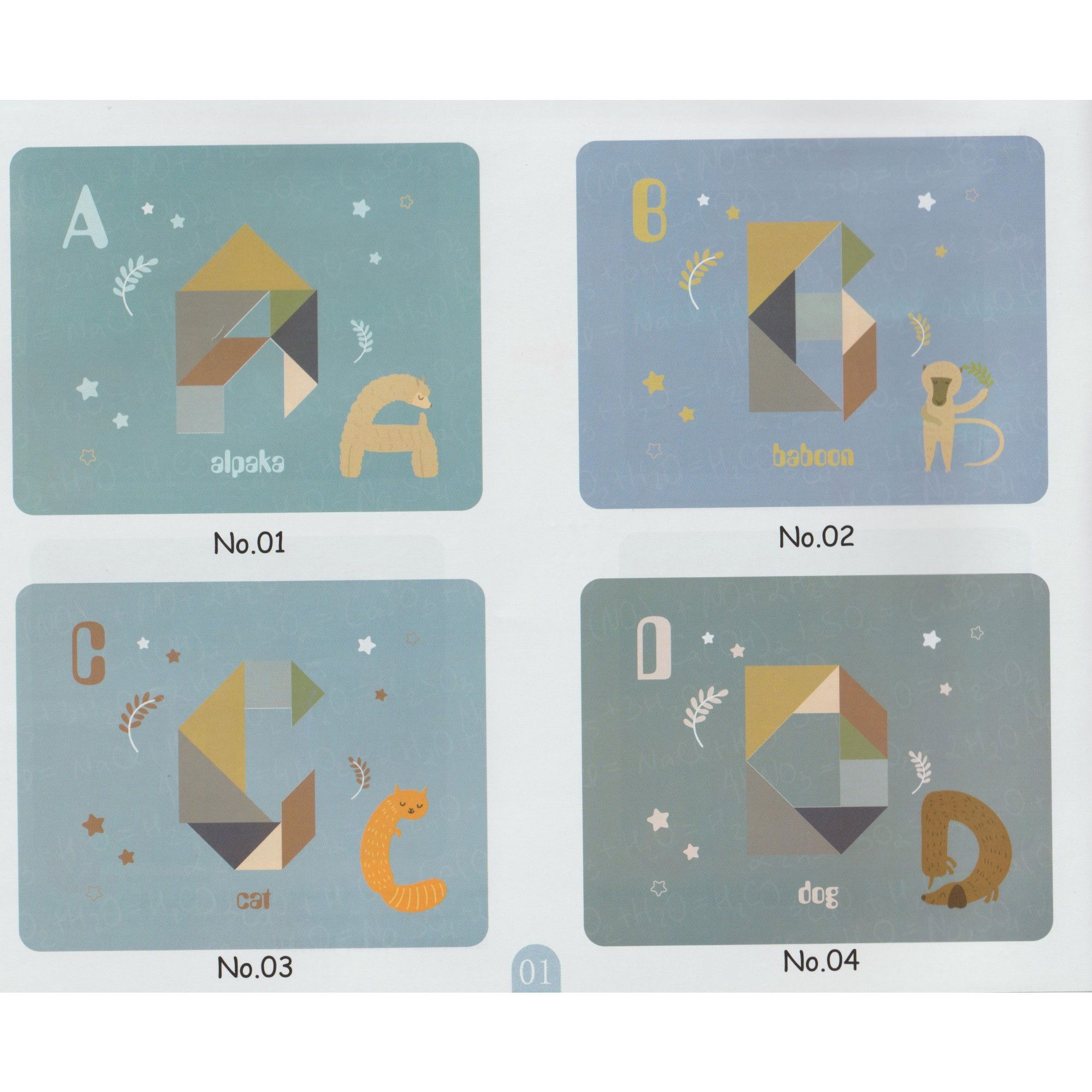 Joc Magnetic Tangram, tabla si forme diverse magnetice, 34 de piese, pentru copii, +3 ani, multicolor [15]