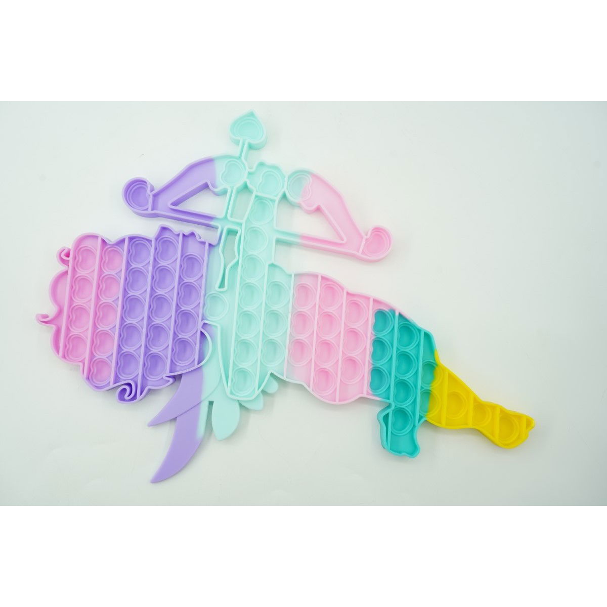 Jucarie antistres din silicon, Flippy, Pop It Now and Flip It, Cupidon, Multicolor, V1 [3]