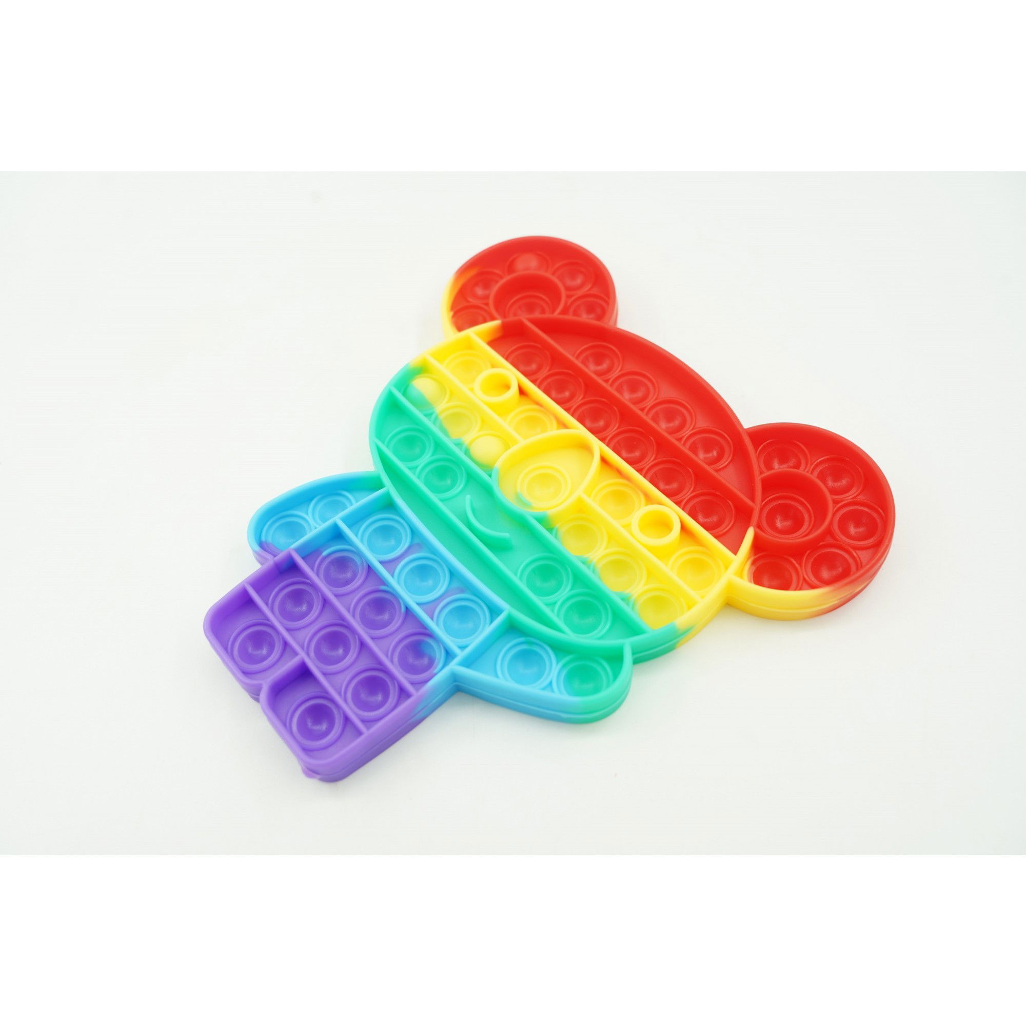 Jucarie antistres din silicon, Flippy, Pop It Now and Flip It, Ursulet Koala, Multicolor [8]