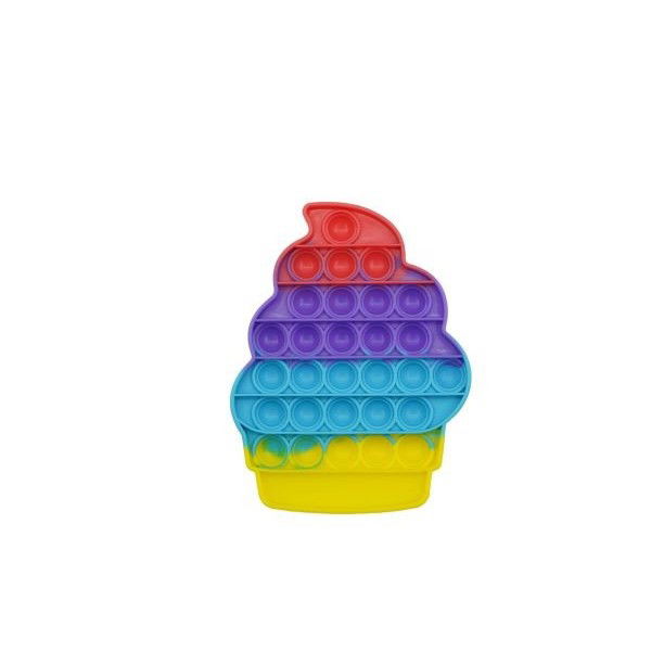 Jucarie antistres din silicon, Pop it Now and Flip It, Briosa, Multicolor [3]