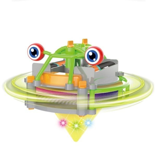 Jucarie circuit pentru copii, Flippy, Broscuta pe monociclu, Verde [8]