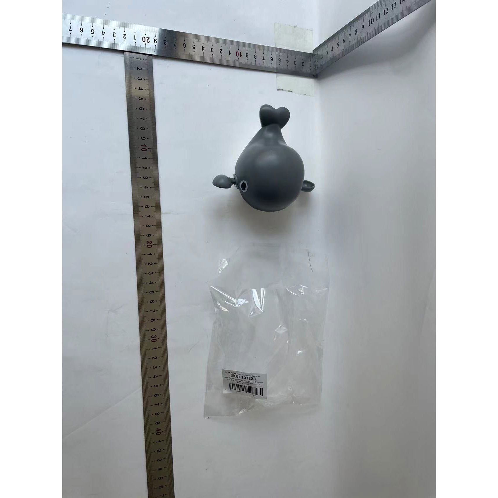 Jucarie de baie pentru copii, Flippy, balena gri [4]