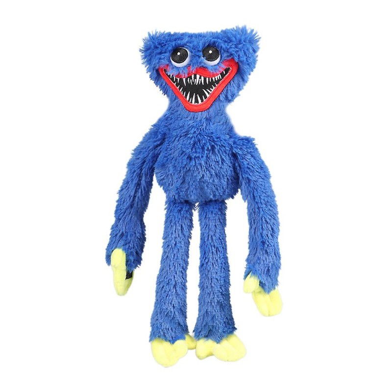 25 - 50 LEI - Jucarie de plus Huggy Wuggy, Flippy, 40 cm, albastru