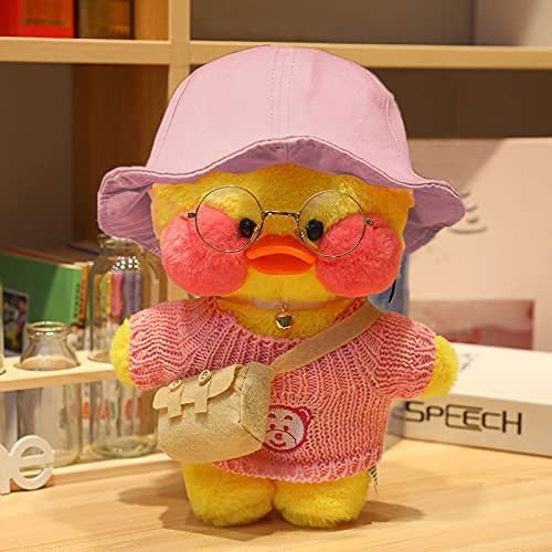 Jucarie de plus Ratusca Lalafanfan Flippy, Haine si Accesorii Random, Galben [1]