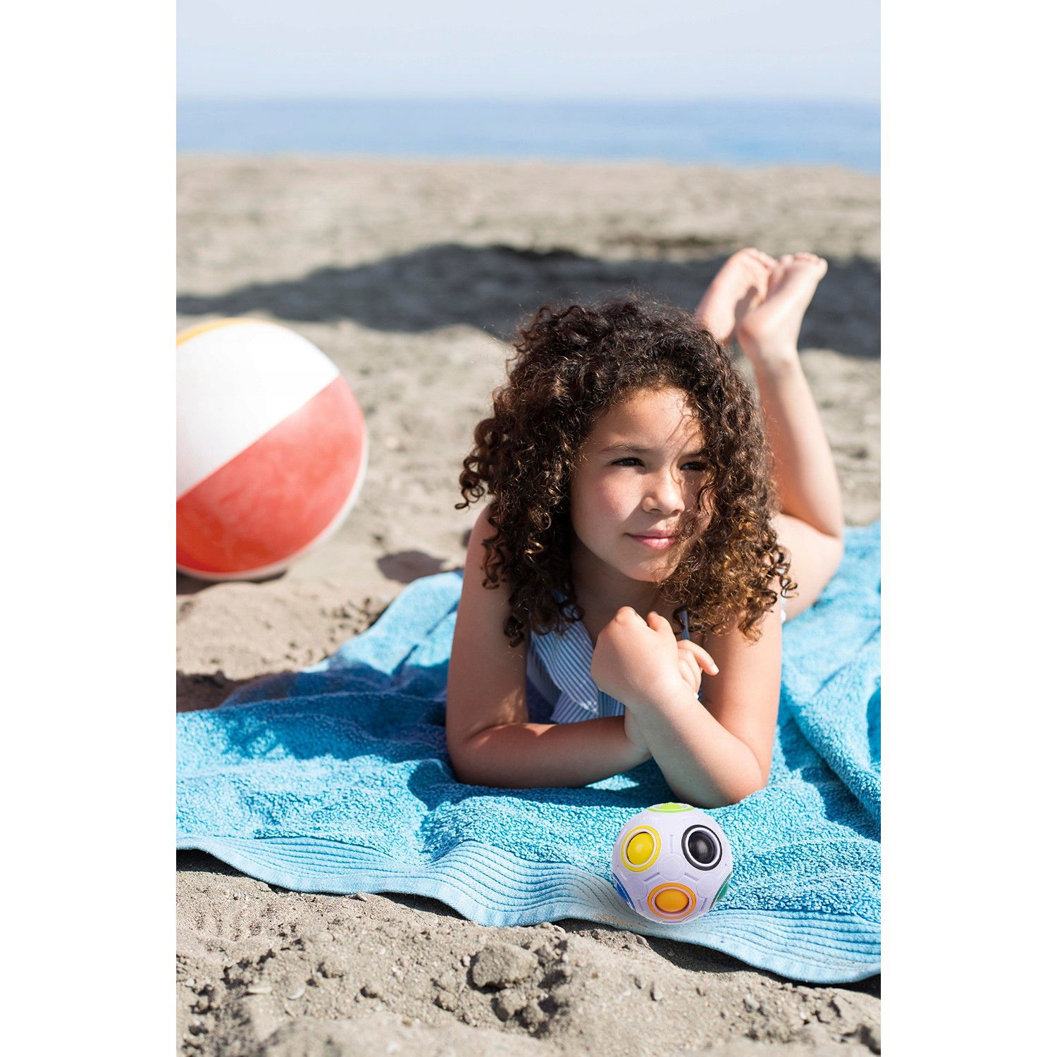 Jucarie interactiva antistres minge, multicolor, + 3 ani [6]