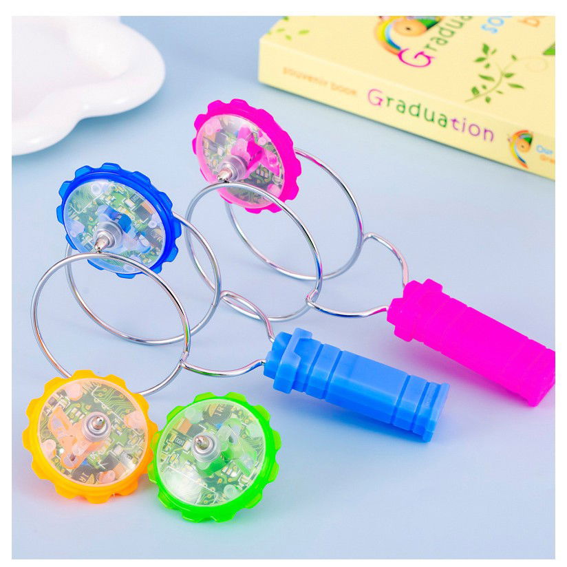 Jucarie Interactiva, Flippy, Titirez Magnetic, cu Led, 19.8 x 5 cm, Albastru [4]