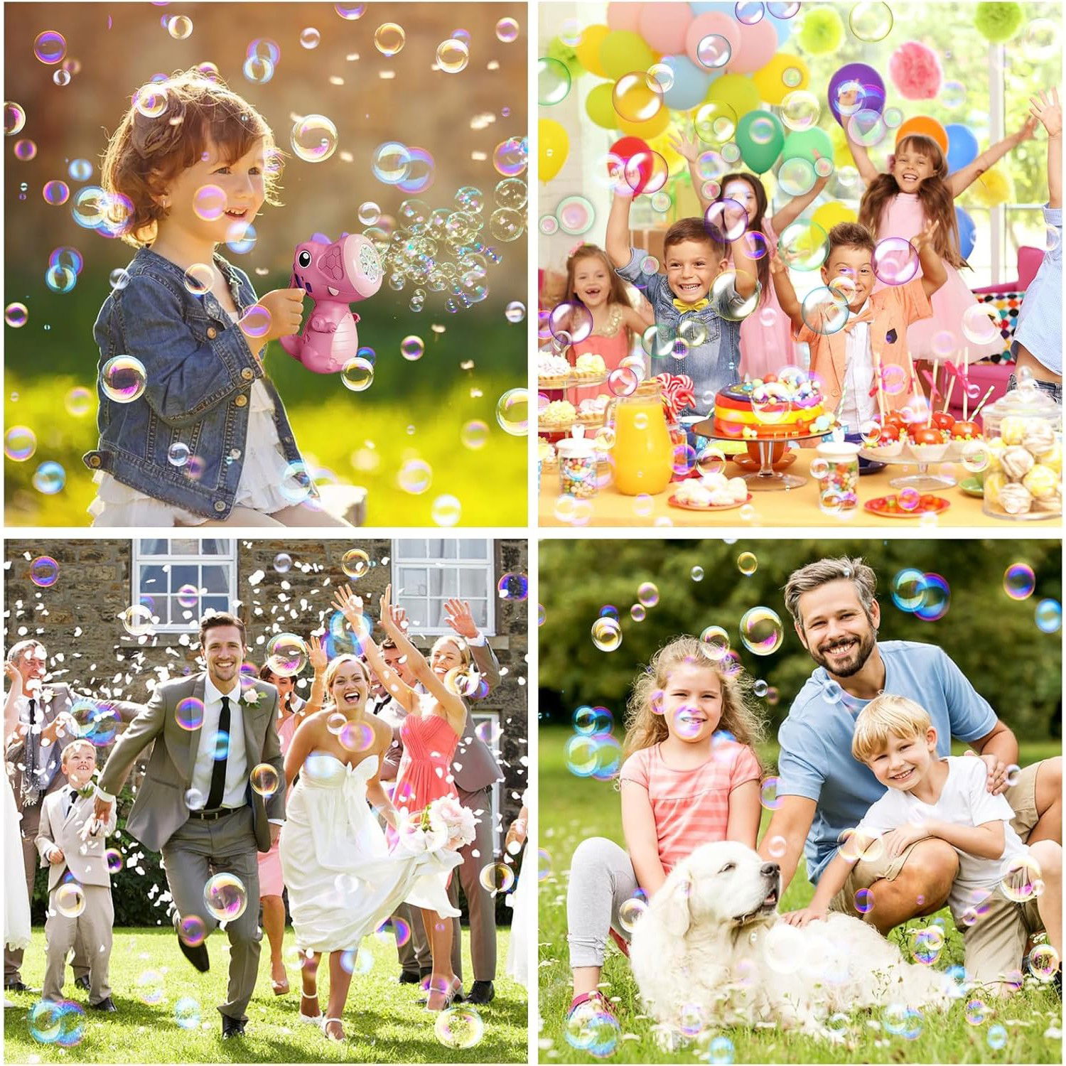 Jucarie Interactiva pentru Baloane de Sapun, Flippy, Sunete si Lumini, Model Dinozaur, cu 8 Orificii, 15 x 8.5 x 18.5, Roz [9]