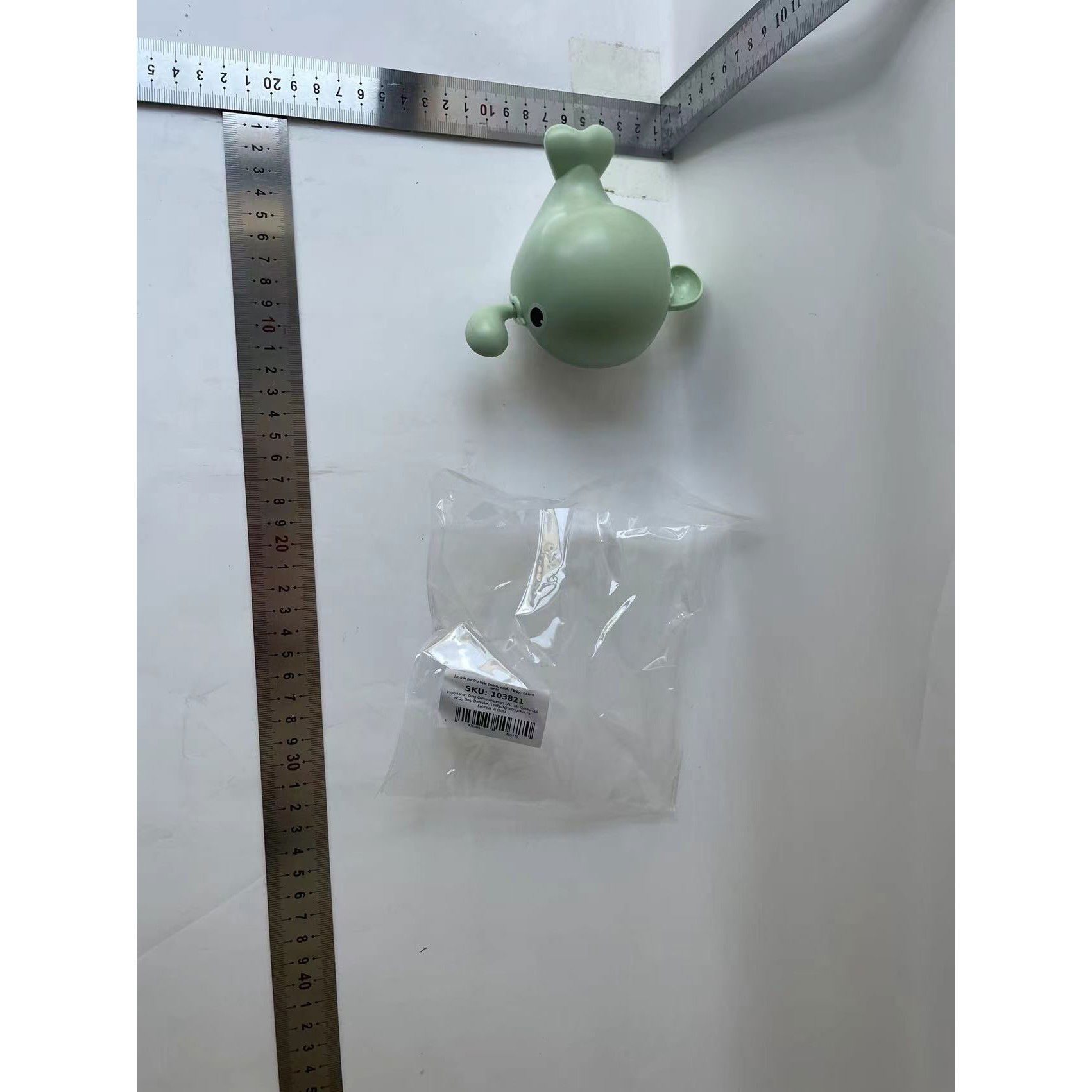 Jucarie pentru baie pentru copii, Flippy, balena verde [6]