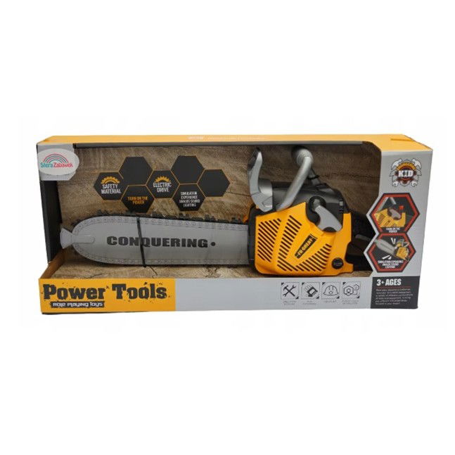 Jucarie Fierastrau Electric pentru Copii, Flippy, cu Sunete și Lumini, Joc de Rol Interactiv, +3 Ani, 43 x 10 x 18.5 cm, Portocaliu [5]