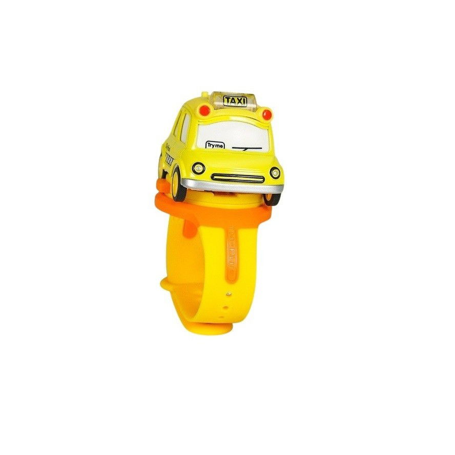 Jucarie pentru copii, Flippy, Masina-ceas, Galben [8]