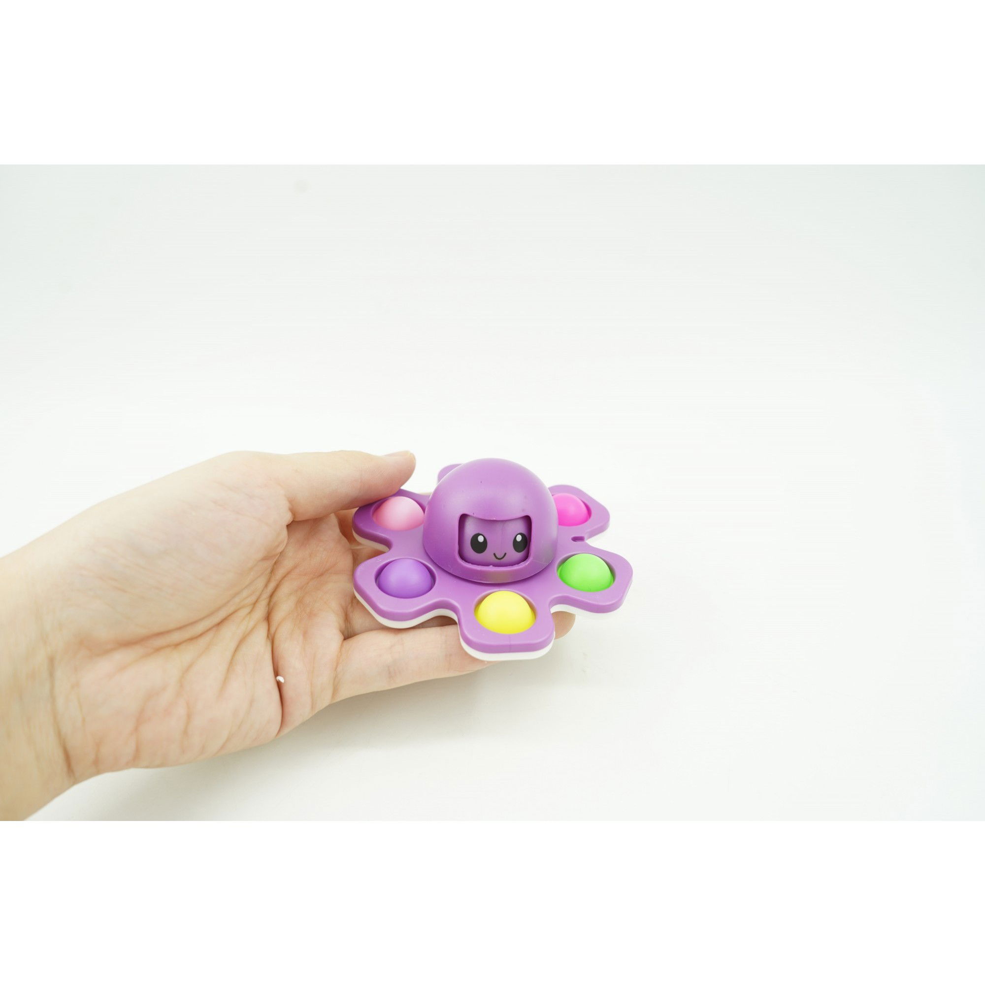 Jucarie Pop It, Flippy, Fidget Toy, antistres, senzoriala, Mov [2]