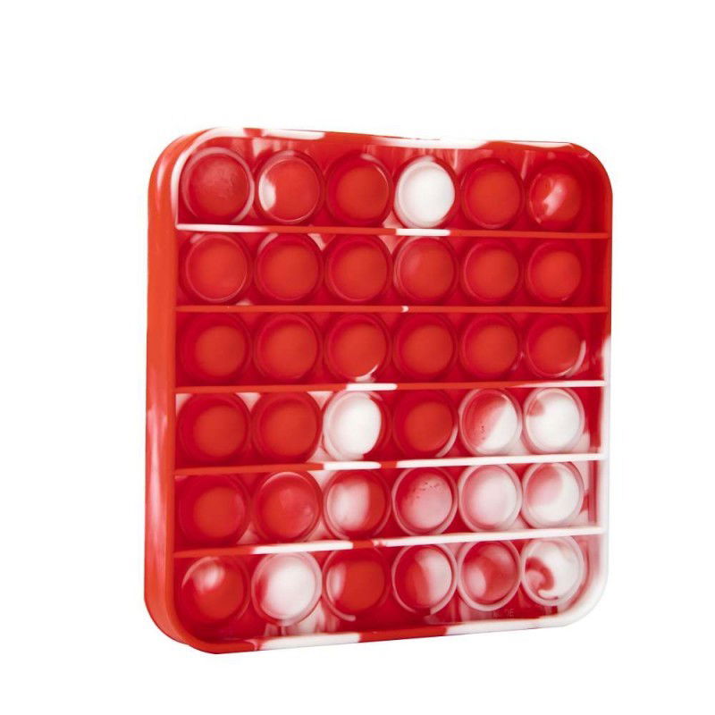 Jucarie Pop it Now &amp;amp; Flip it, Push Bubble Patrat Multicolor Model 5 [4]