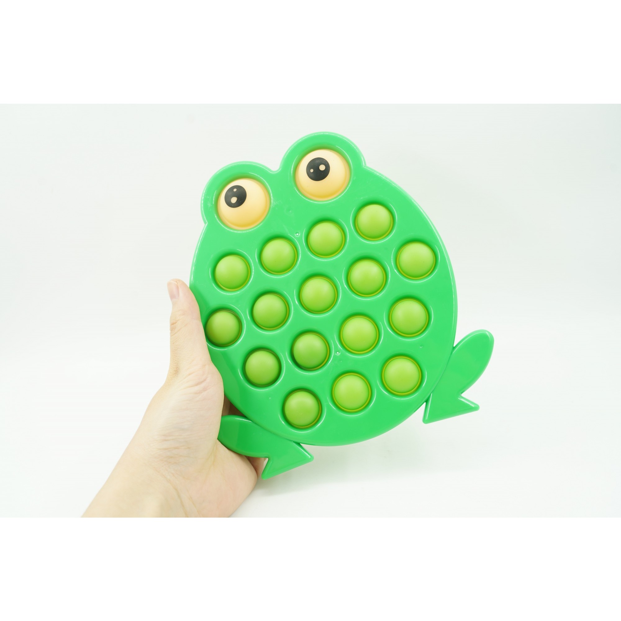 Jucarie senzoriala antistres, Simple Dimple, Broasca, Verde [5]