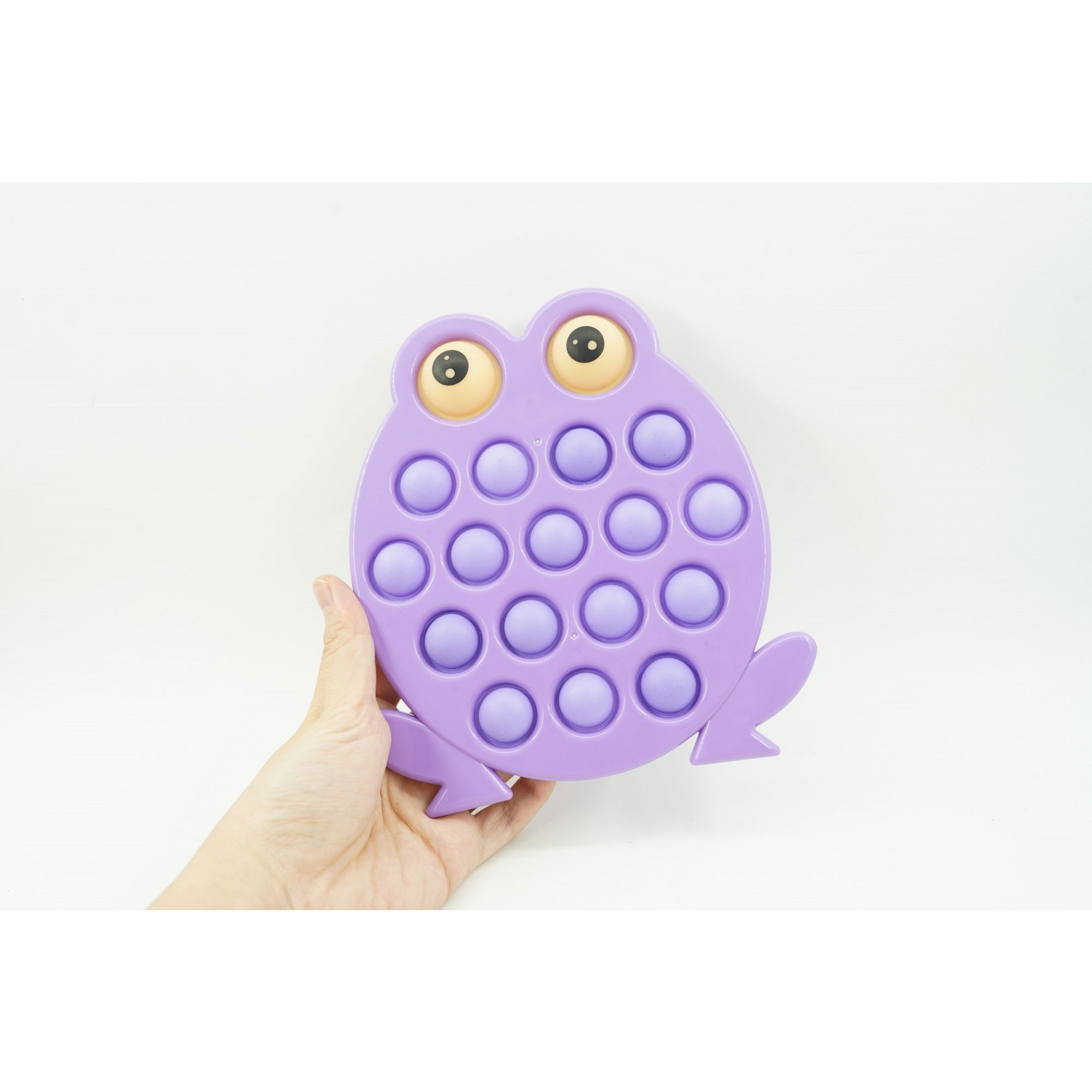 Jucarie senzoriala antistres, Simple Dimple, Broasca, Mov [5]